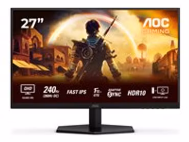AOC G4 Q27G42ZE 27" Fast IPS 2560 x 1440 (2K) HDMI 260 Hz Gamingskärm