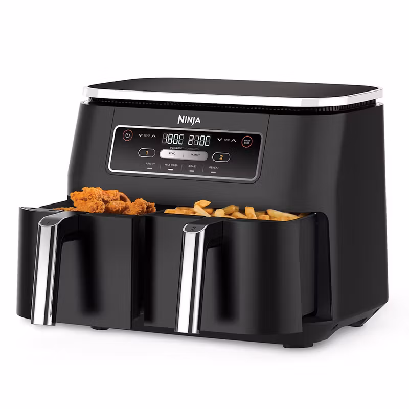 Ninja Foodi AF200EU Dual Zone Airfryer 7.6L Svart