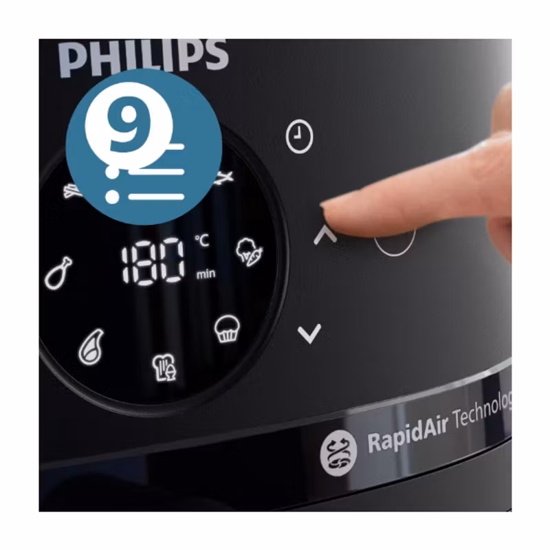 Philips 2000 Series NA231 Airfryer 1.7kW Svart