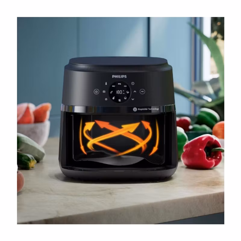 Philips 2000 Series NA231 Airfryer 1.7kW Svart