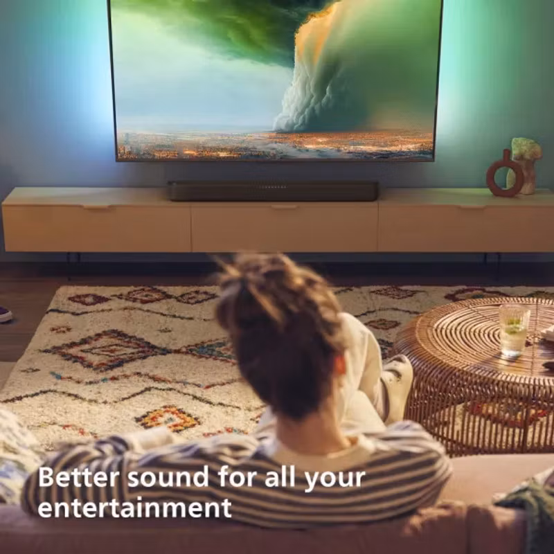 Philips TAB5109 2.0-kanal Soundbar Grå