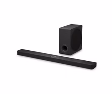 LG S90TY 5.1.3-kanal Soundbarsystem Svart