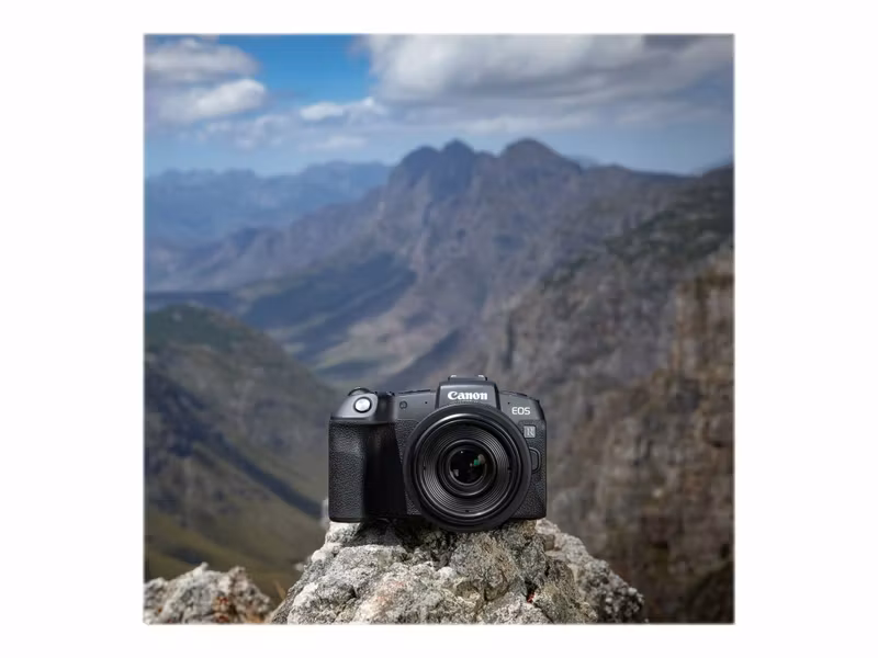 Canon EOS RP 26.2 Megapixel RF 24-105 mm F4-7.1 IS STM objektiv Digitalkamera Svart