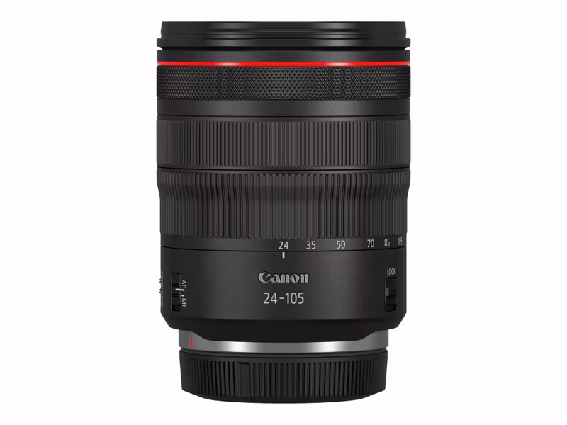 Canon EOS RP 26.2 Megapixel RF 24-105 mm F4-7.1 IS STM objektiv Digitalkamera Svart