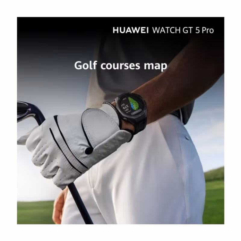 Huawei Watch GT 5 Pro 46 mm SmartWatch Svart