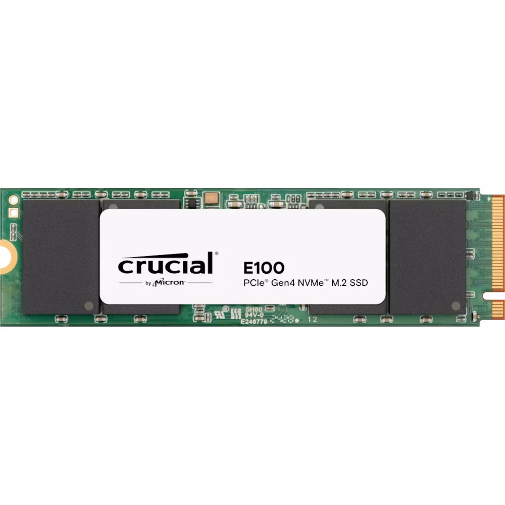 Crucial E100 Solid state-drev 2TB M.2 PCI Express 4.0 x4 (NVMe)
