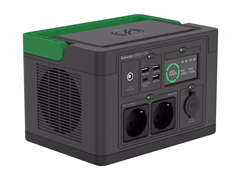 Schneider OffGrid Transportabel Strömstation 330Watt