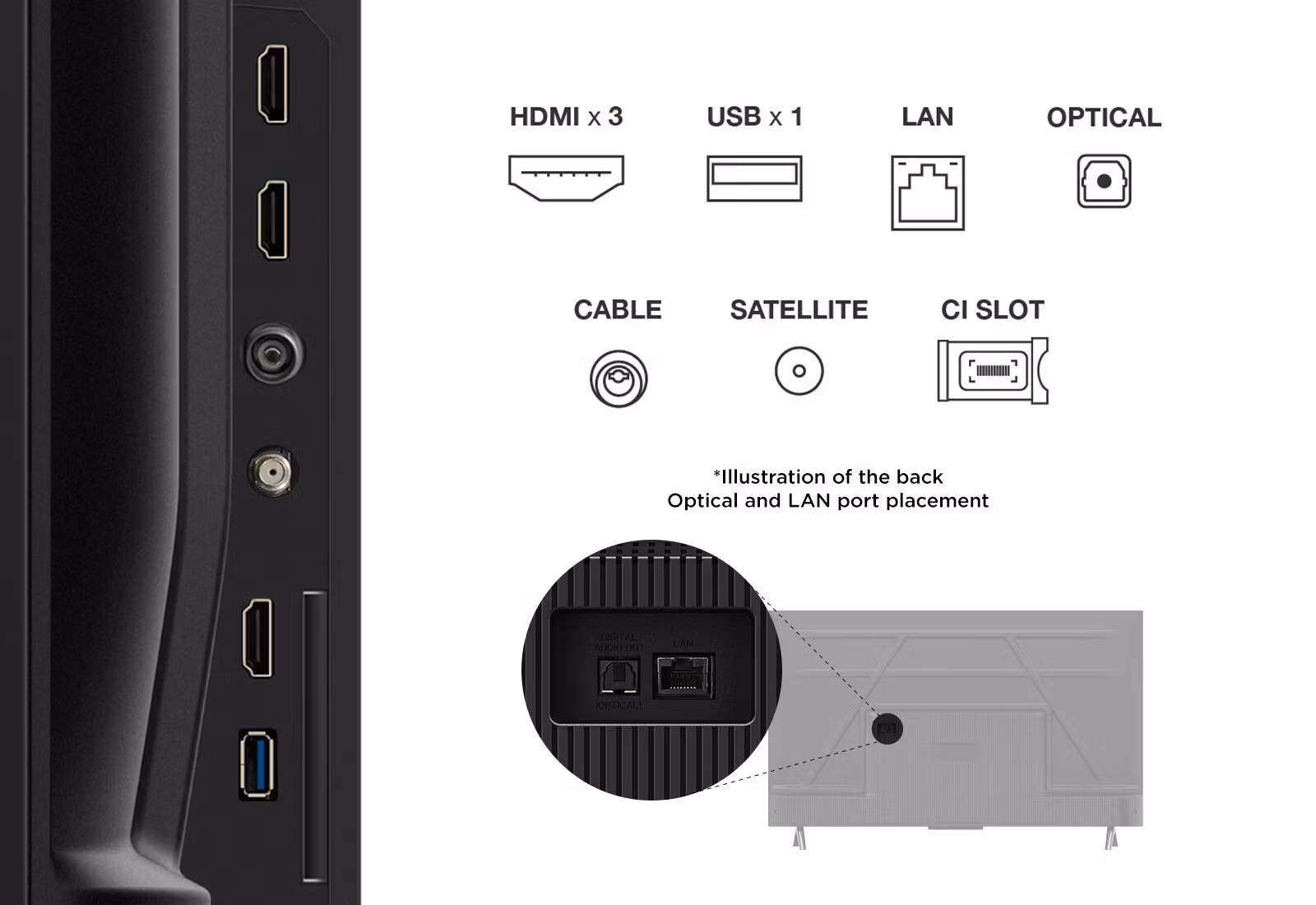 TCL 43V6C 43" 4K Ultra HD Smart TV Wi-Fi Metallic Google TV