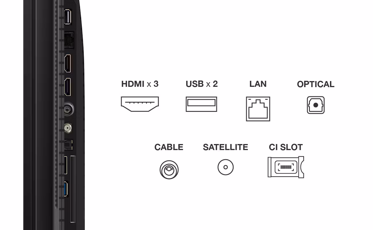 TCL 43P79K 43" 4K Ultra HD Smart TV Wi-Fi QLED Google TV