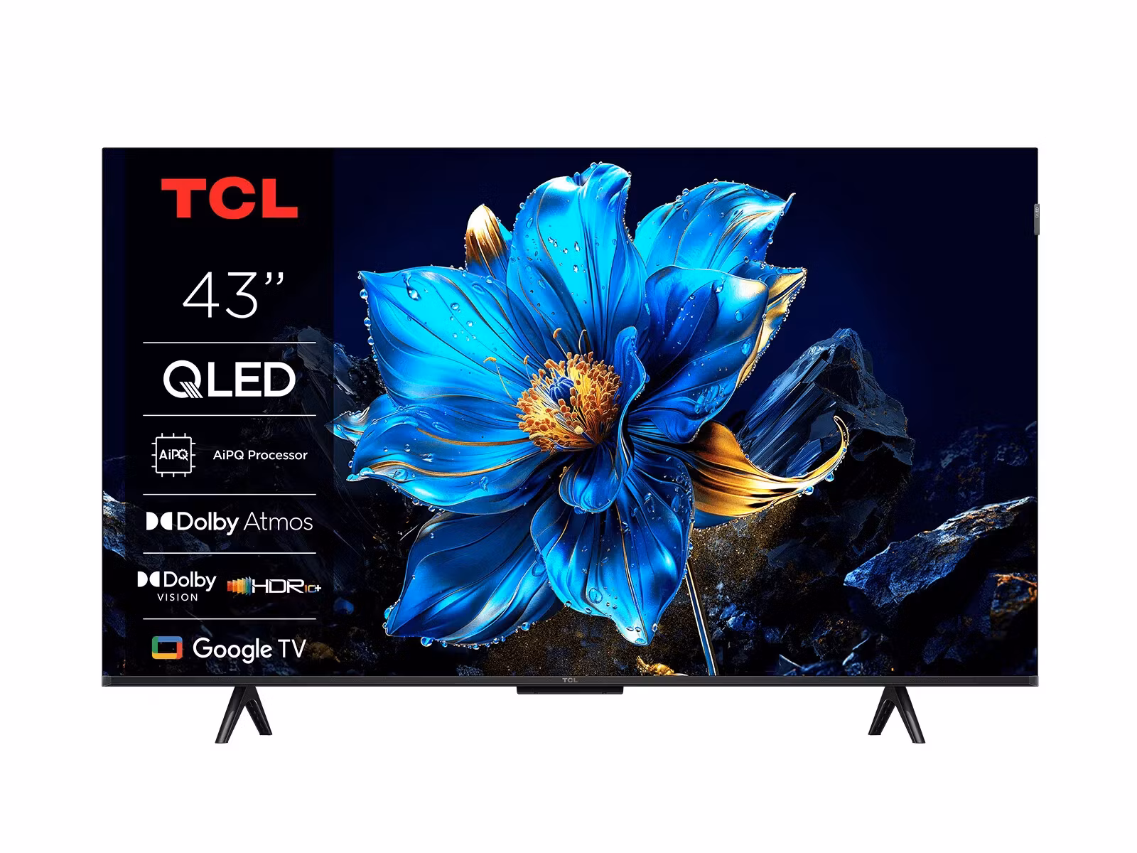 TCL 43T69C 43" 4K Ultra HD Smart TV Wi-Fi QLED Google TV
