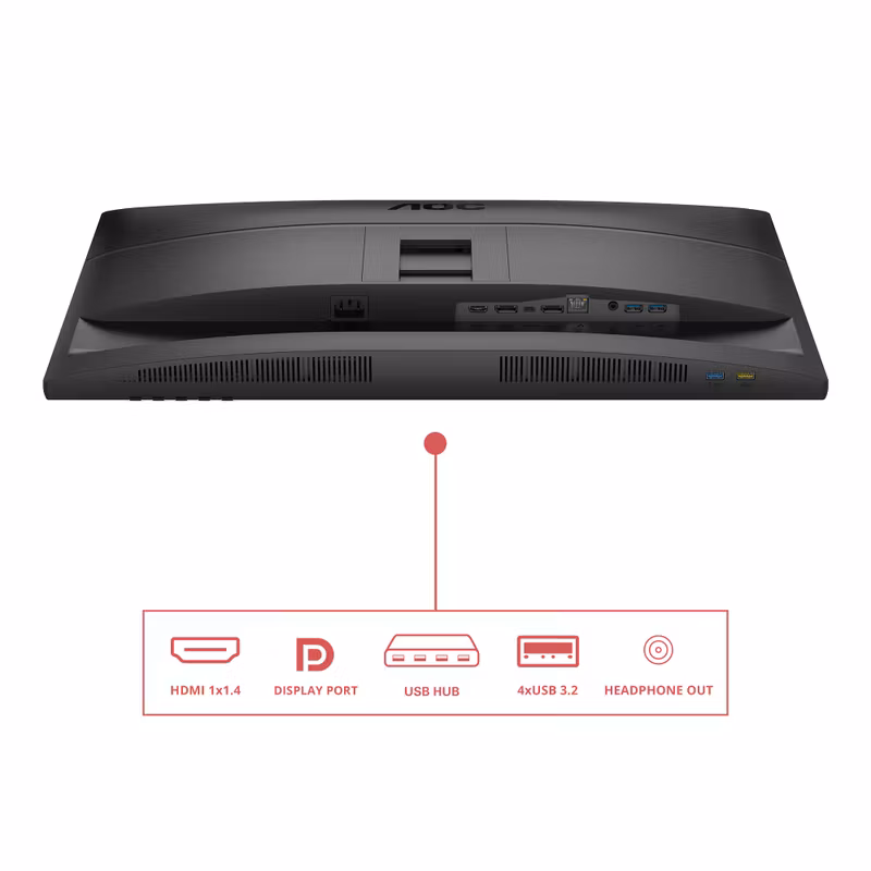 AOC 27E4CV 27" 1920 x 1080 pixels Full HD LED Monitor