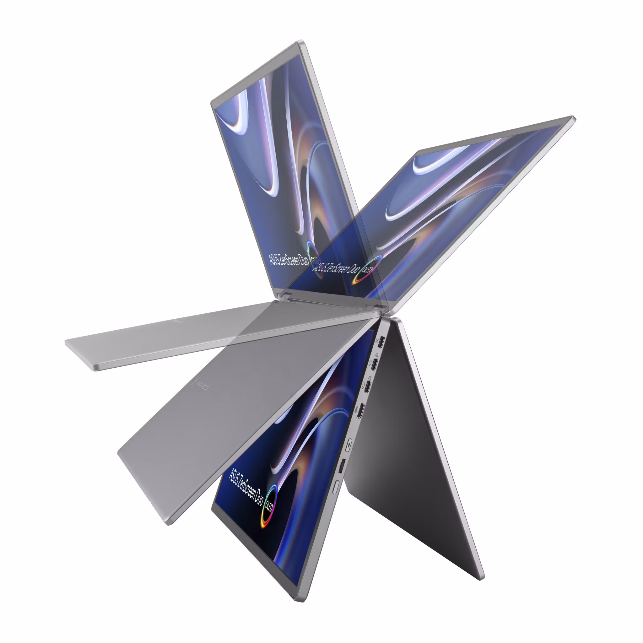 ASUS ZenScreen Duo OLED MQ149CD 14" 1920 x 1200 pixels WUXGA Bärbar skärm