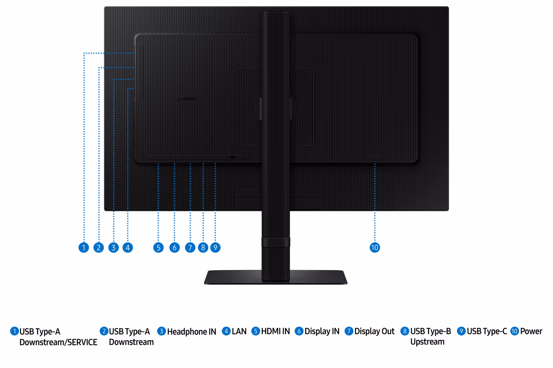 Samsung ViewFinity S6 S24D604UAU 24" 2560 x 1440 pixels Quad HD LED Monitor