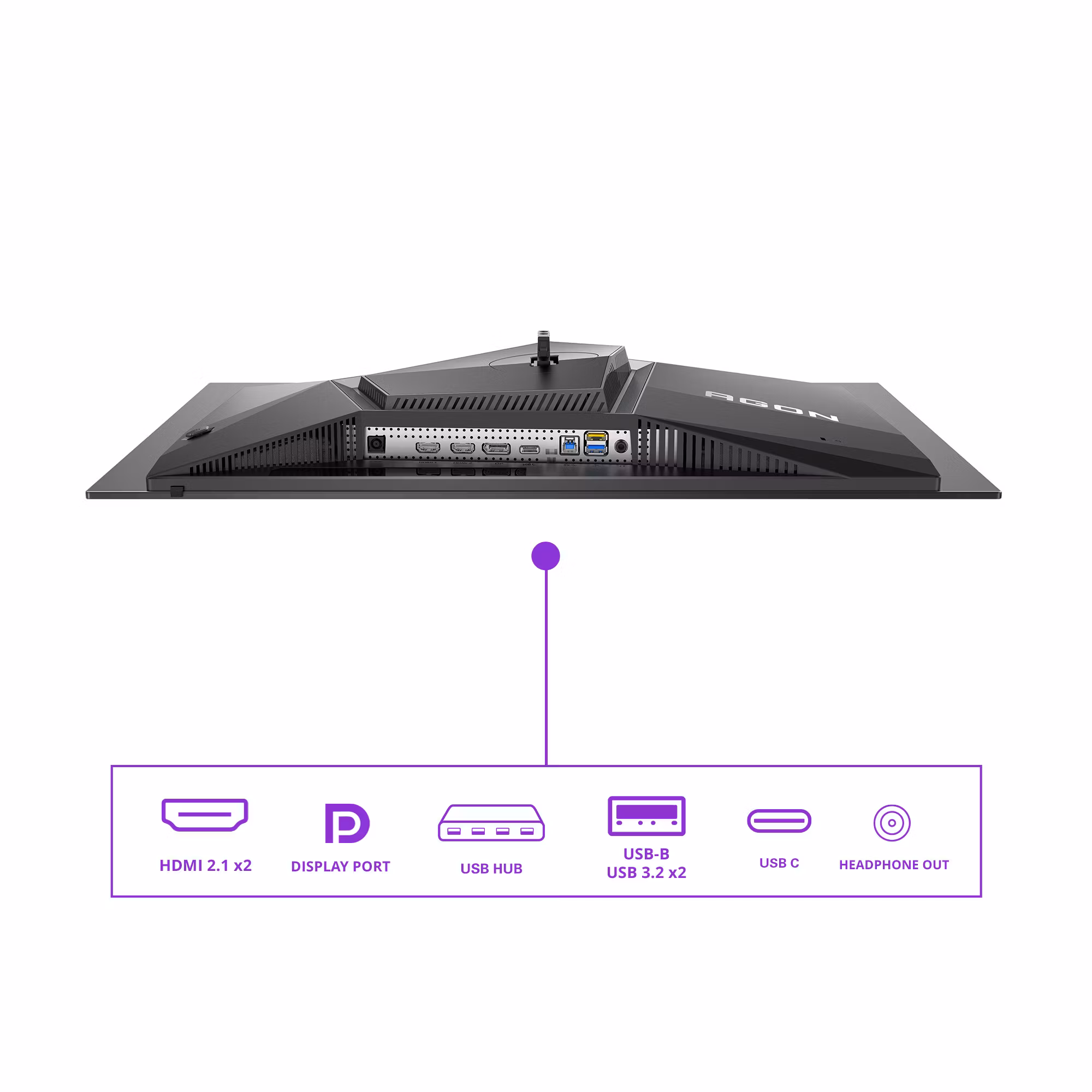 AOC G2 AG276UZD 26.5" 3840 x 2160 pixels 4K Ultra HD OLED Gamingskärm