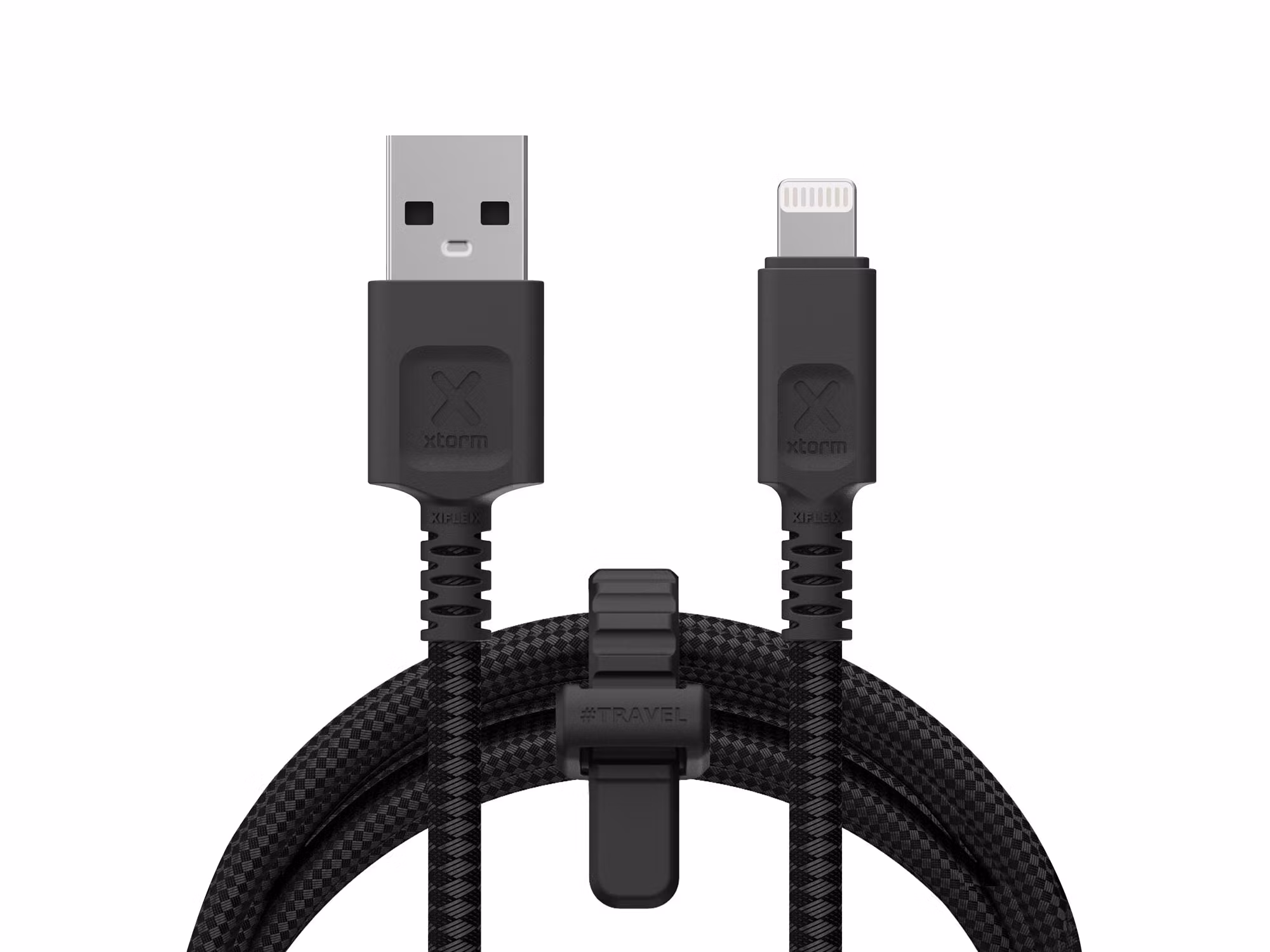 Xtorm Next Gen USB-A / Lightning kabel MFI 1.5m Svart