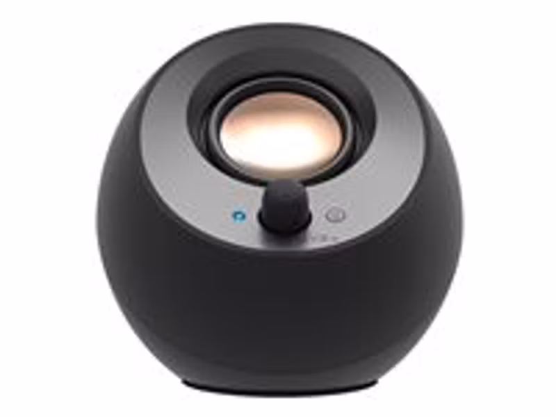 CREATIVE Pebble V3, PC-högtalare (svart, Bluetooth, USB-C, jack)