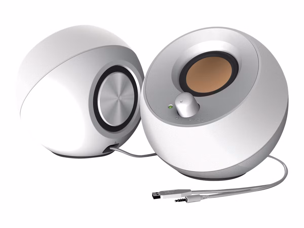 Creative Pebble Högtalare Vit