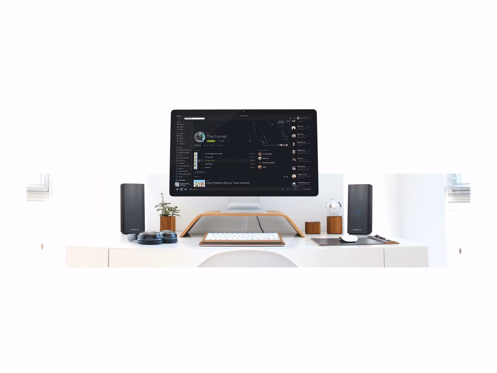 Creative T100 Högtalare Svart