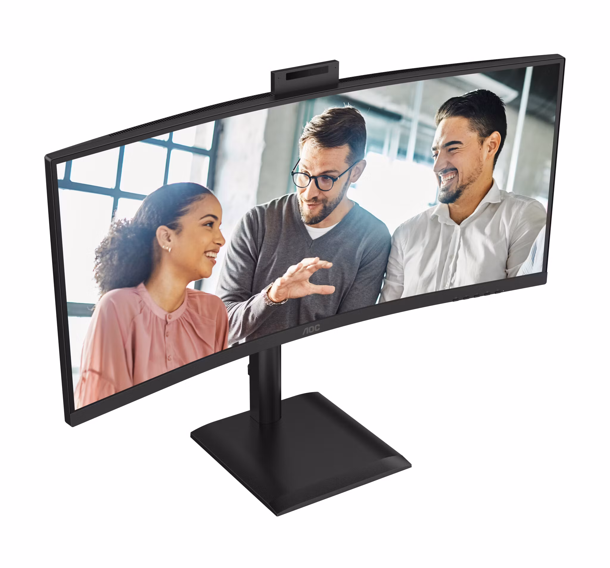 AOC CU34E4CW 34" 3440 x 1440 pixels UltraWide Quad HD LED Monitor