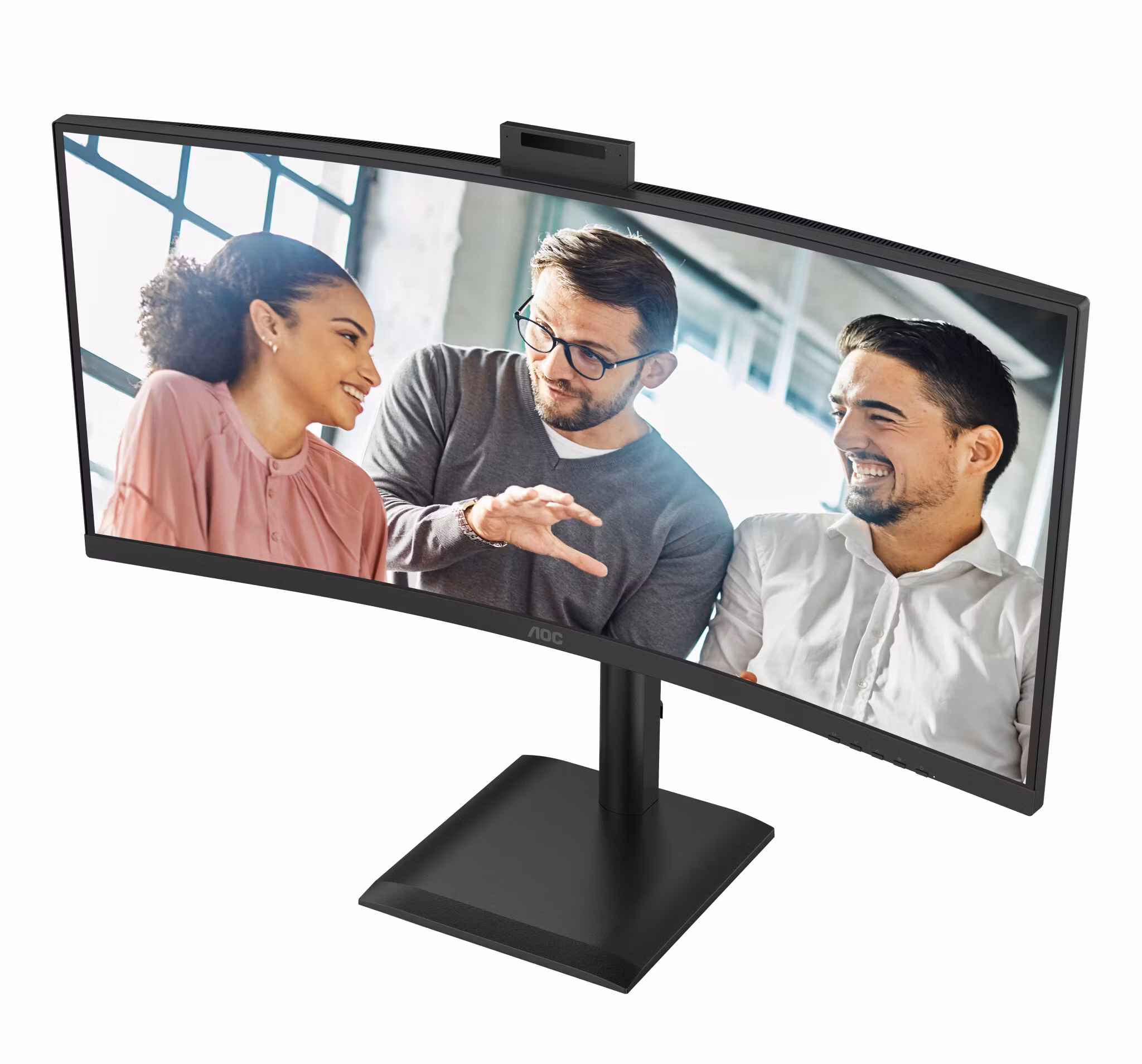 AOC CU34E4CW 34" 3440 x 1440 pixels UltraWide Quad HD LED Monitor