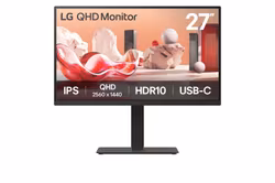 LG 27BA75QB-B 27" 2560 x 1440 pixels Wide Quad HD LED Monitor