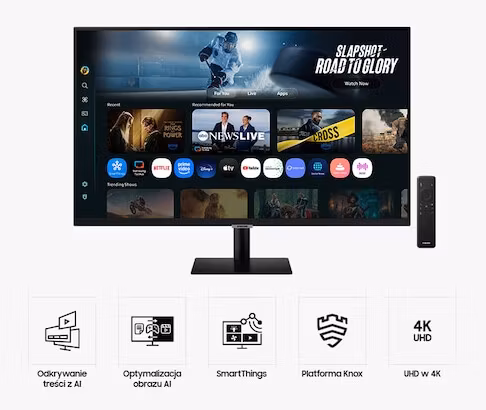 Samsung M7 M70F 32" 3840 x 2160 pixels 4K Ultra HD LCD Monitor