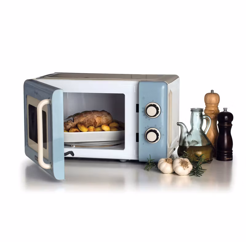 Ariete Vintage Mikrovågsugn Fristående 800W 20liter Blå