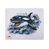 Baracuda ORCA M Gamingmusmatta 300 × 250 mm Svart/Röd