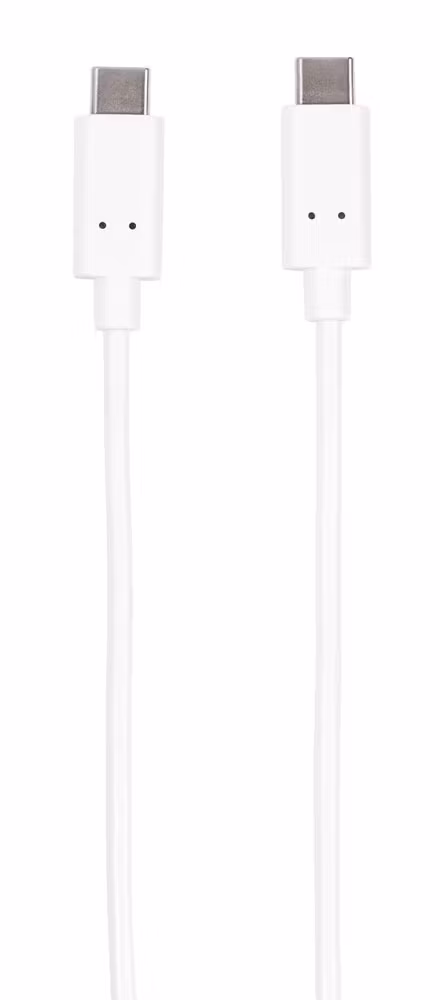 Vivanco USB-C/USB-C 2.0 kabel 0.5m Vit