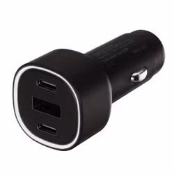 Vivanco Supersnabb 60W Billaddare 2xUSB-C 30W/1xUSB-A 18W
