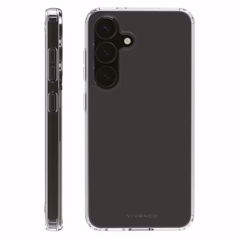 Vivanco Crystal Clear skal Samsung Galaxy S25+ Transparent