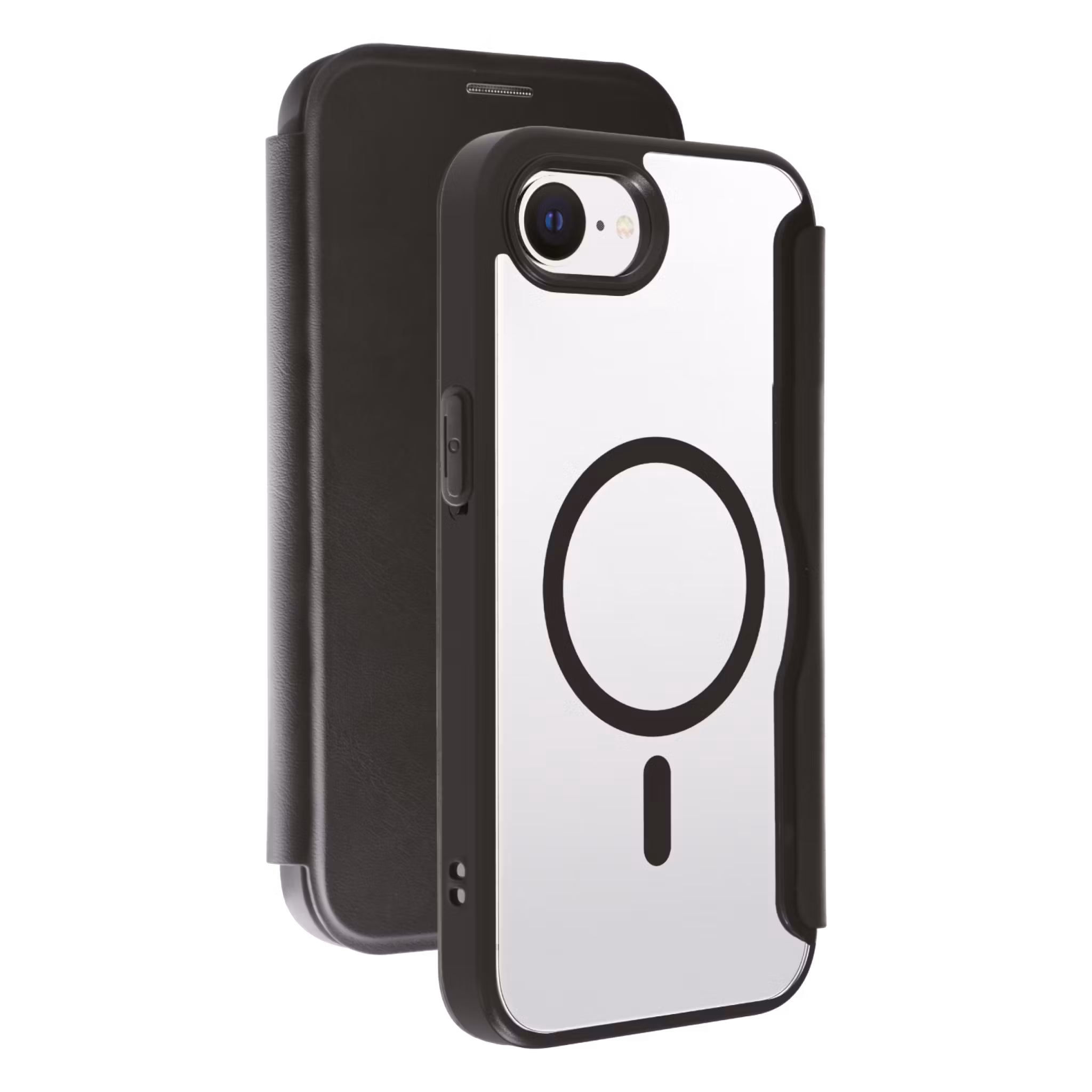 Vivanco Mag Wallet Plånboksfodral Apple iPhone 16e Svart