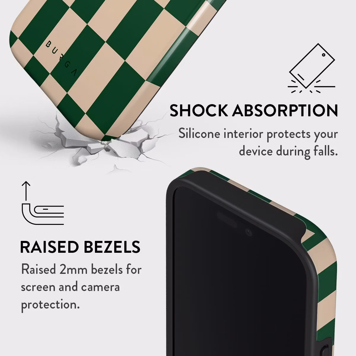 Burga Ivy League - Apple iPhone 15 Tough MagSafe Skyddsskal