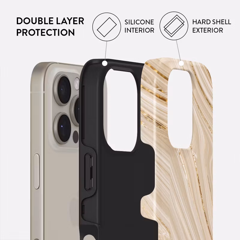Burga Full Glam - Apple iPhone 15 Tough MagSafe Skyddsskal