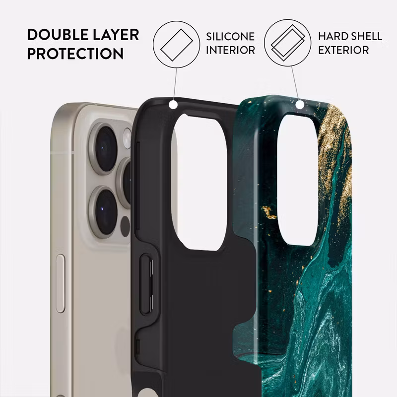 Burga Emerald Pool - Apple iPhone 15 Tough MagSafe Skyddsskal