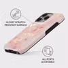Burga Golden Coral - Apple iPhone 15 Tough MagSafe Skyddsskal