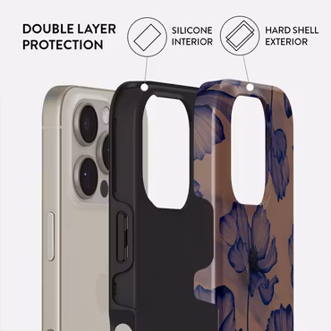 Burga Velvet Night - Apple iPhone 15 Tough MagSafe Skyddsskal