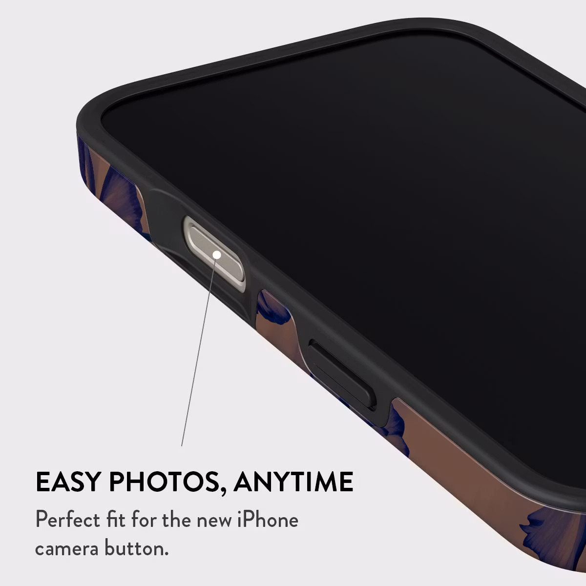 Burga Velvet Night - Apple iPhone 15 Tough MagSafe Skyddsskal