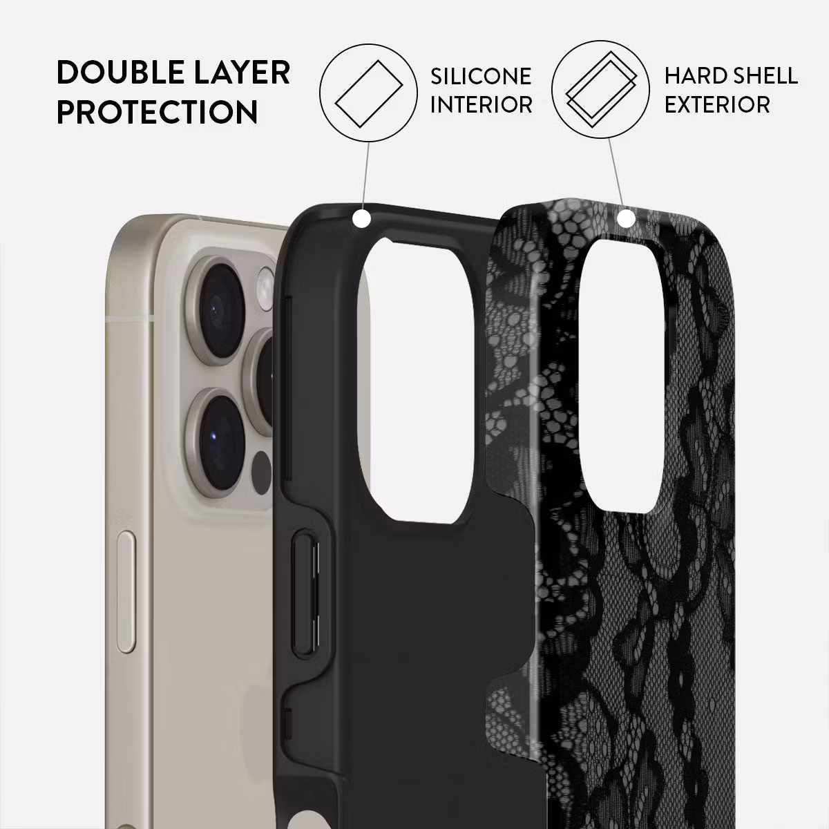 Burga Magnetic - Apple iPhone 15 Tough Skyddsskal
