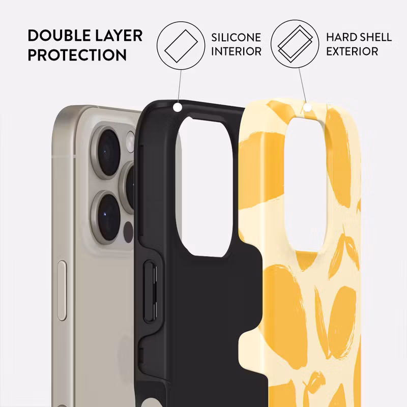 Burga Lemon Tart - Apple iPhone 16 Tough MagSafe Skyddsskal