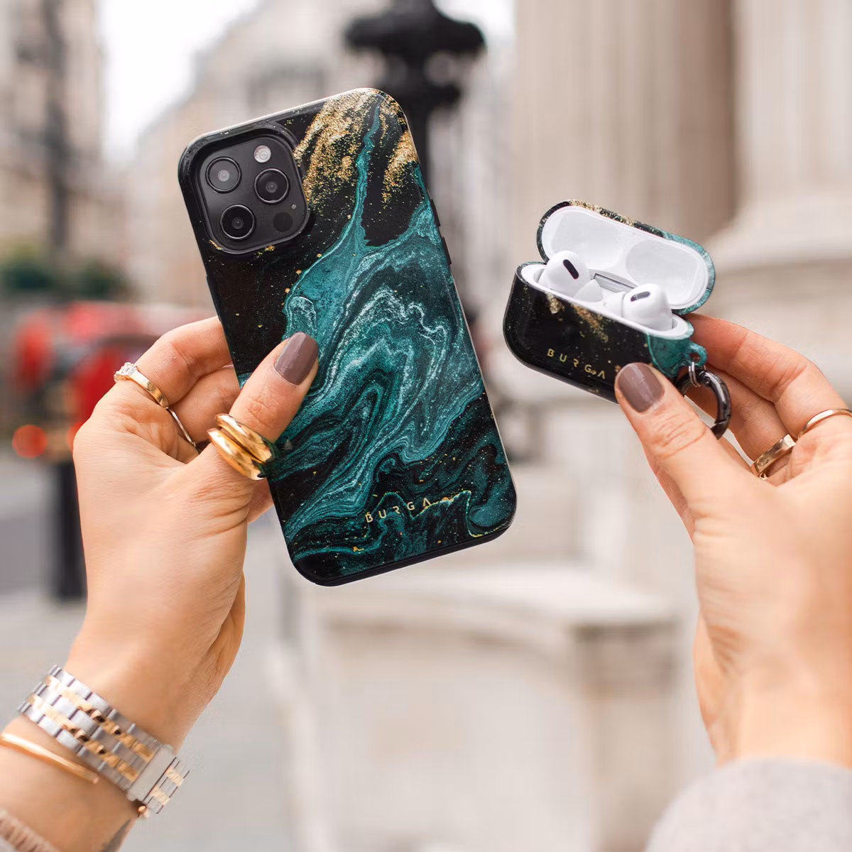 Burga Emerald Pool - Samsung Galaxy S25 Tough Skyddsskal