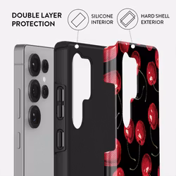 Burga Cherrybomb - Samsung Galaxy S25 Tough Skyddsskal