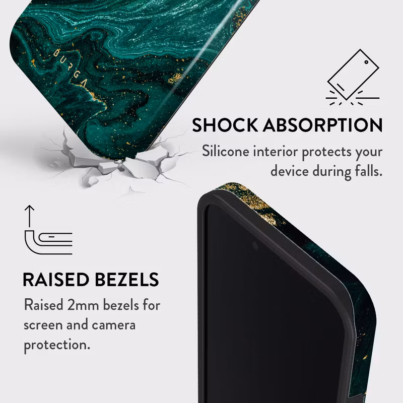 Burga Emerald Pool - Apple iPhone 16e Tough Skyddsskal
