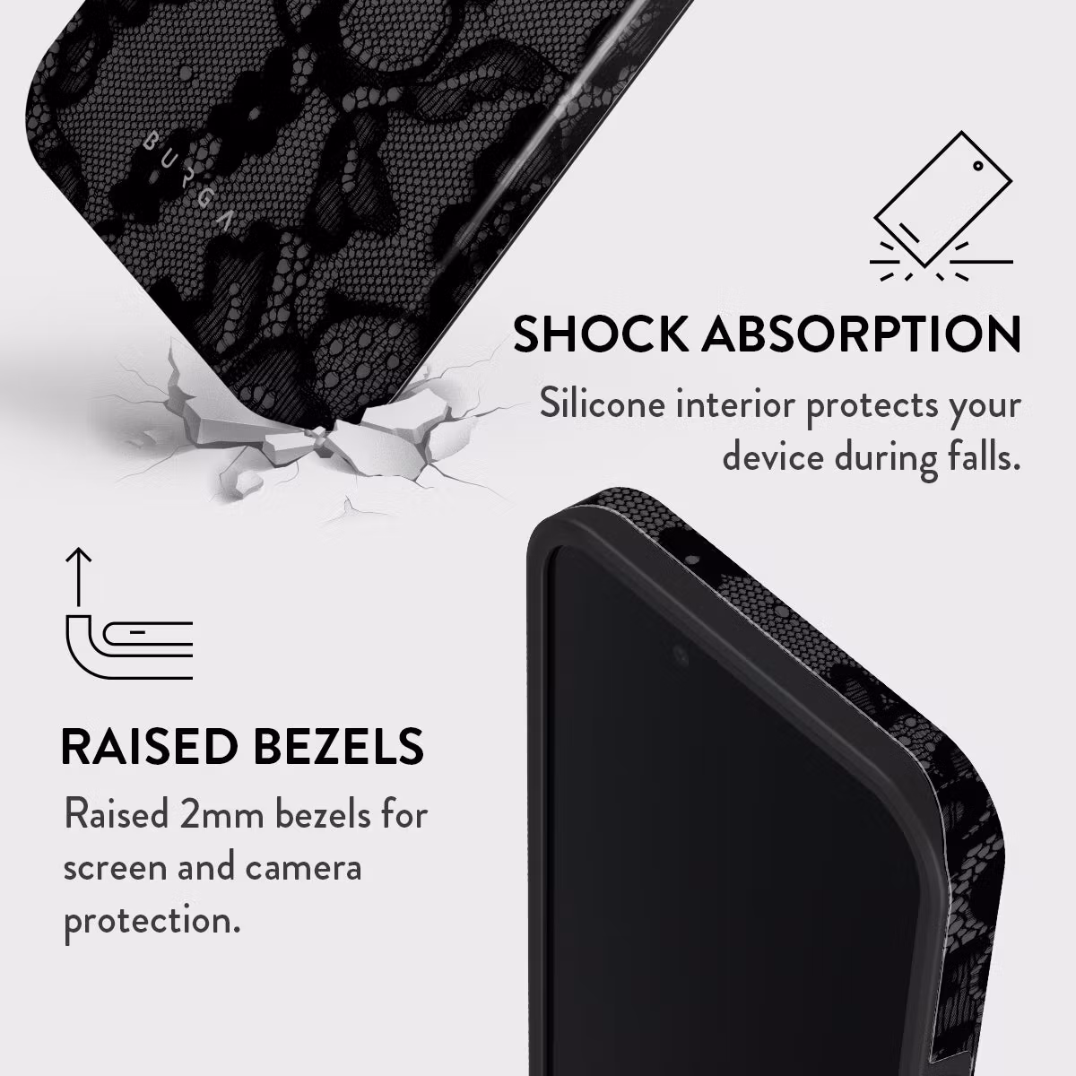 Burga Magnetic - Apple iPhone 16e Tough Skyddsskal