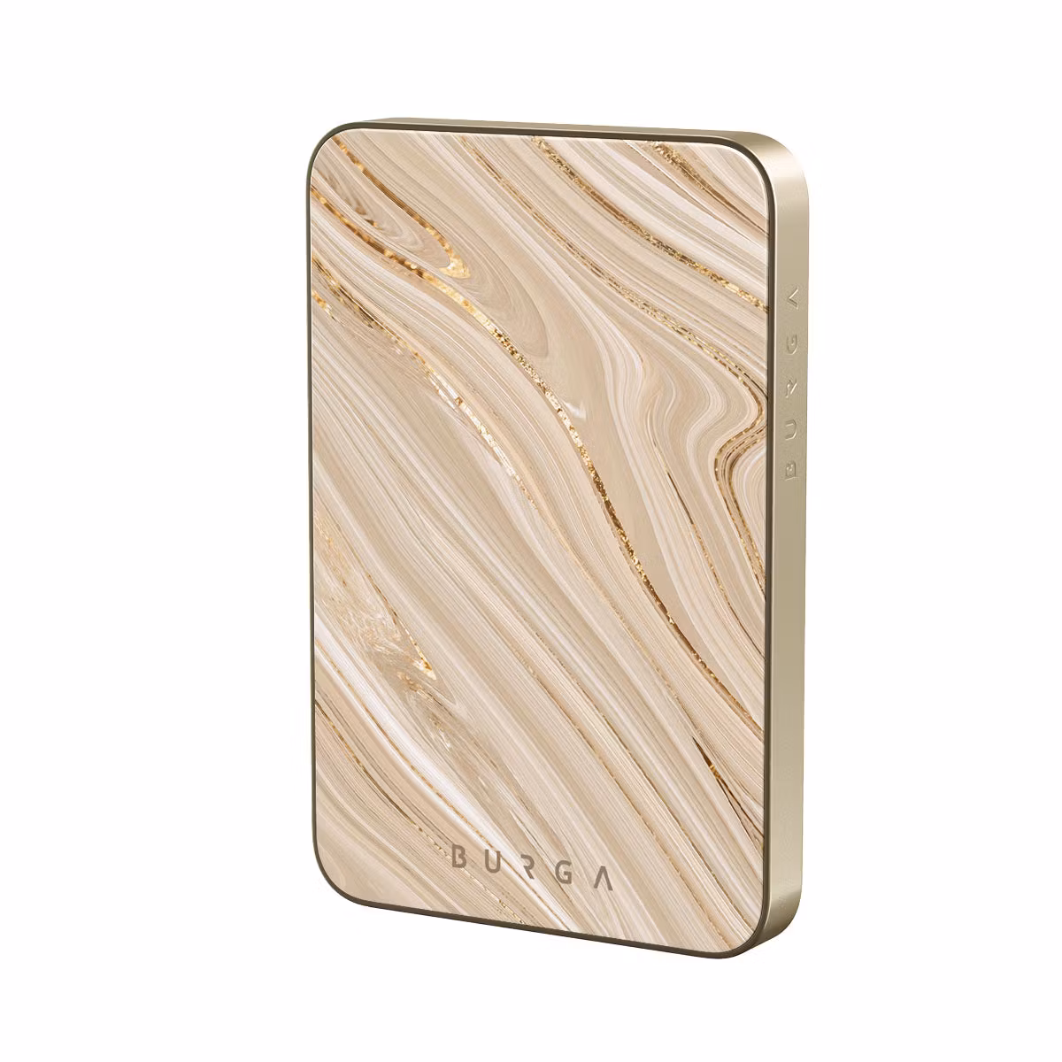 Burga Full Glam - MagSafe Power Bank 5000 mAh Guld