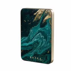 Burga Emerald Pool - MagSafe Power Bank 5000 mAh Guld