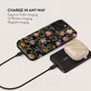 Burga Bloomy Garden - MagSafe Power Bank 5000 mAh Metallgrå