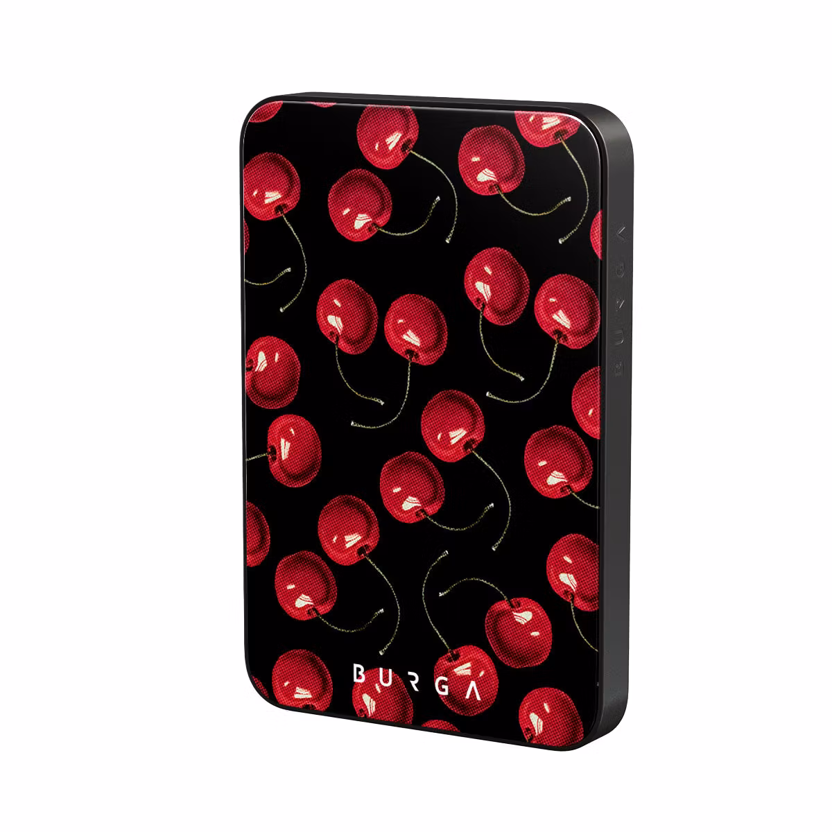 Burga Cherrybomb - MagSafe Power Bank 5000 mAh Metallgrå