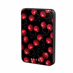 Burga Cherrybomb - MagSafe Power Bank 5000 mAh Metallgrå