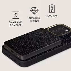 Burga Reaper's Touch - MagSafe Power Bank 5000 mAh Metallgrå